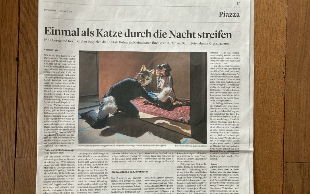 Eigenwillig, freiheitsliebend, liebebedürftig: Wie ist es wohl, eine Katze zu sein? – Luzerner Zeitung